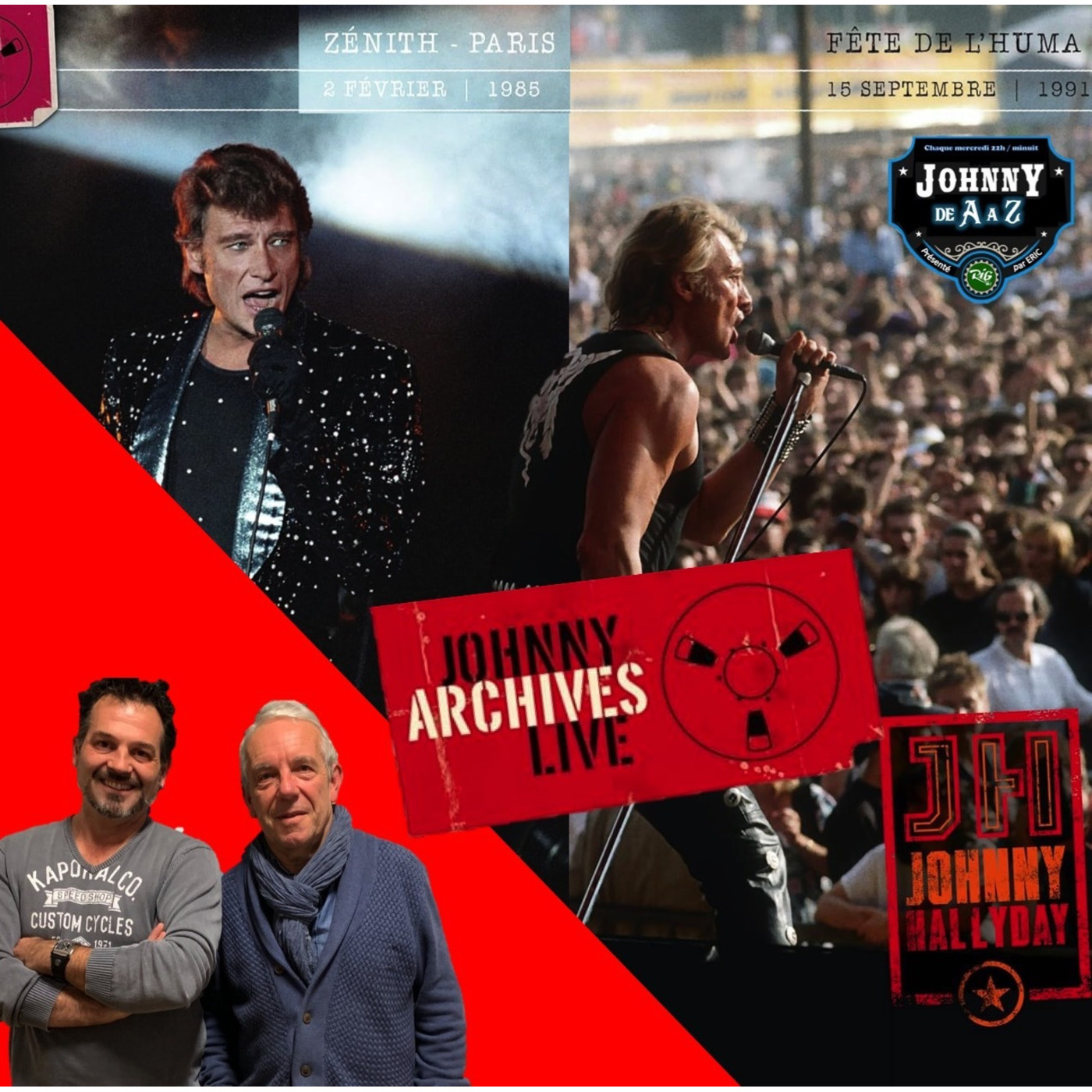 Johnny n°550 Archives Live 2024 - JOHNNY DE A À Z | RIG