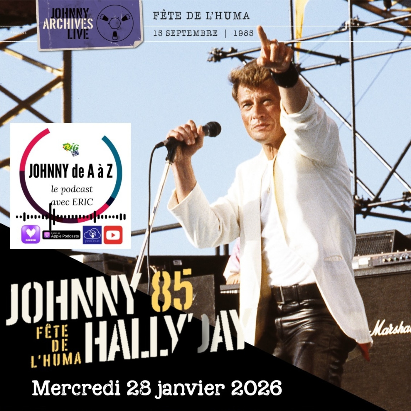 Johnny n°587 Huma 85 Archives Live - JOHNNY DE A À Z | RIG