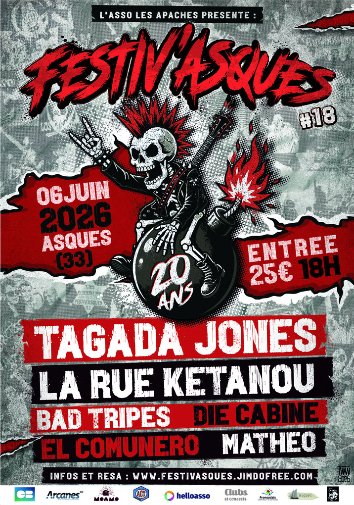 Bad Tribes : du rock metal sombre et décalé au Festiv'Asques - Festiv ...