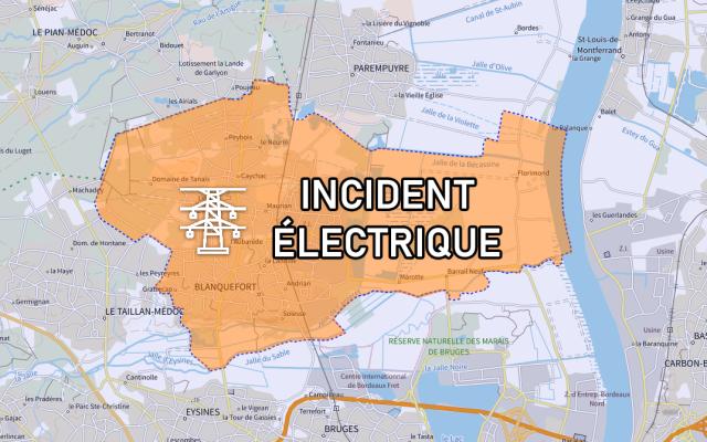 Incident électrique à Blanquefort : de nombreux foyers et commerces à l'arrêt, nos programmes perturbés