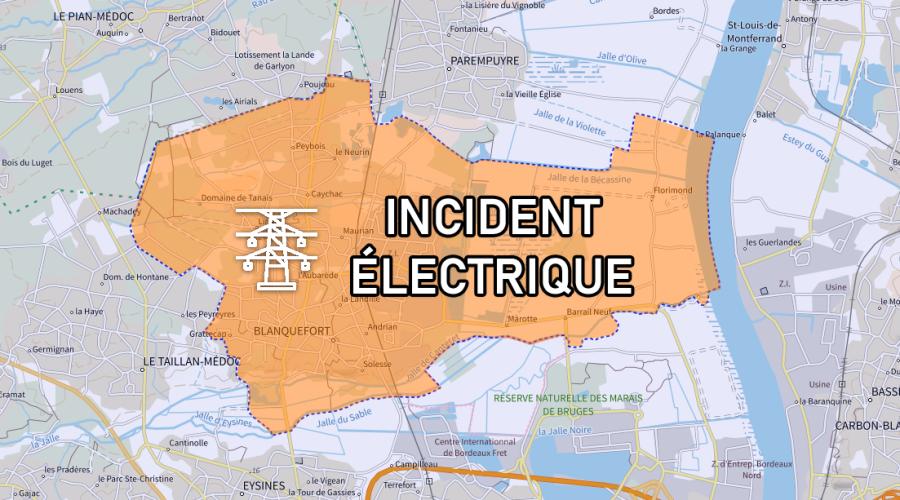 Incident électrique à Blanquefort : de nombreux foyers et commerces à l'arrêt, nos programmes perturbés