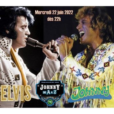 Johnny n°493 Live Elvis / Johnny